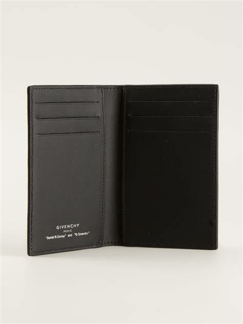 givenchy men's leather wallet|givenchy card holder men.